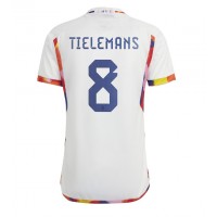 Billiga Belgien Youri Tielemans #8 Borta fotbollskläder VM 2022 Kortärmad